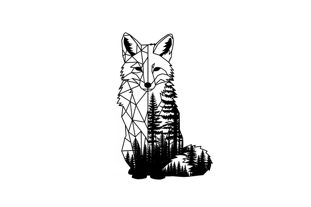 Fox Forest Silhouette Vector Bundle, an Illustration by Creativeshirt (Photo 15 of 31)