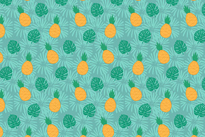 Jungle Fruit Tropical Pattern