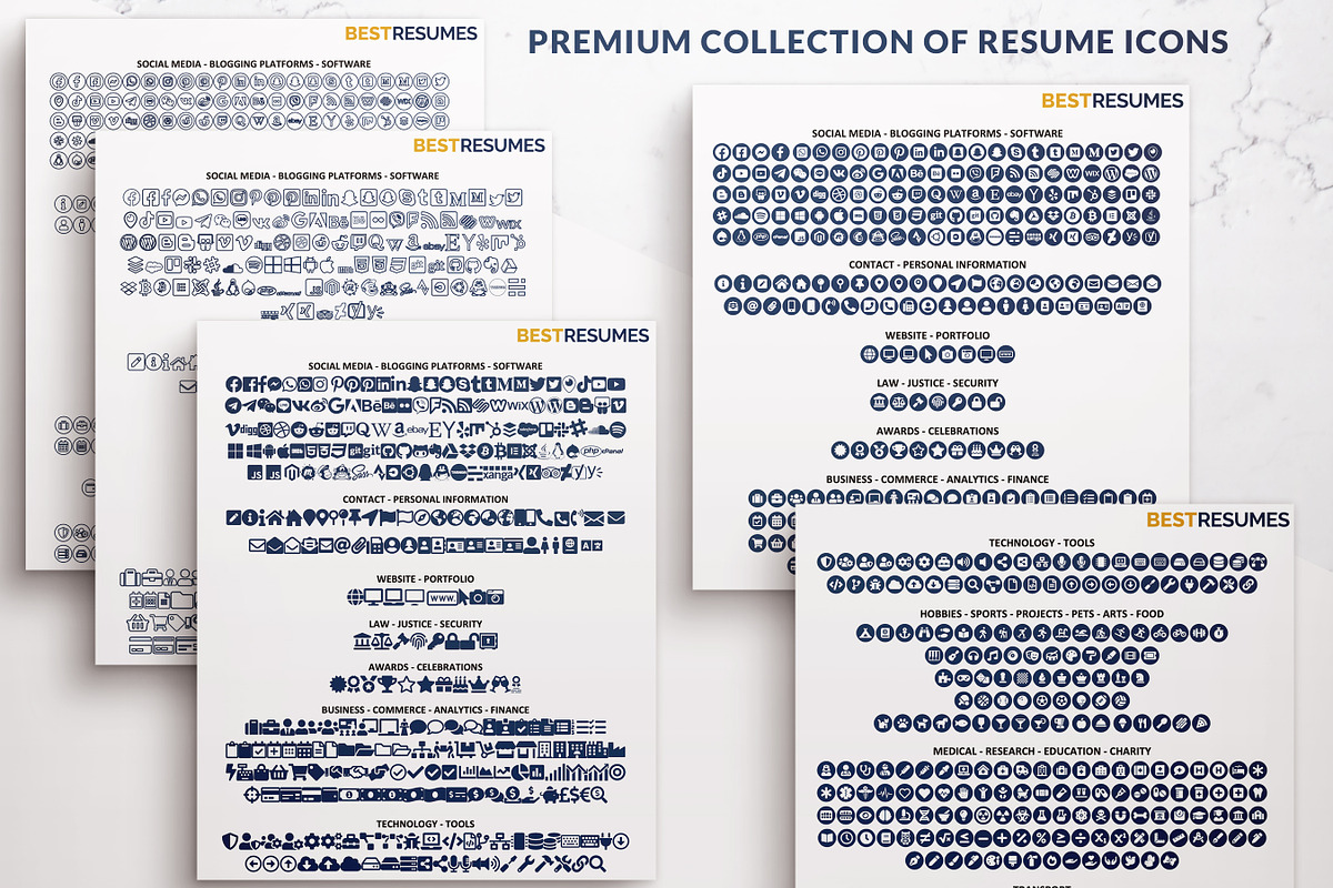 Executive Resume Template for Word, a Resume Template by BestResumes.Co (Photo 9 of 9)