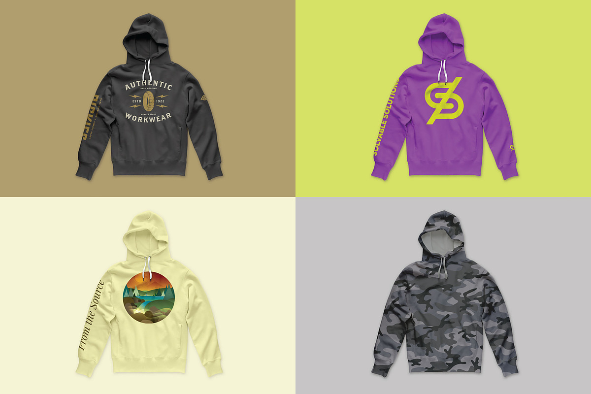 Hoodie Mockups for Photoshop, a Hoody Mockup by Komet & Flicker (Photo 8 of 12)