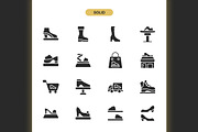 Shoe Shop Icons, an Icon by Spacepixel Creative (Thumbnail 3 of 3)