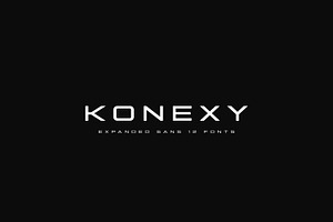 Konexy - Modern Expanded Sans