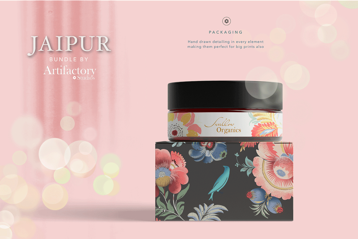 Jaipur Block Print Bundle, an Illustration by Artifactory Studios (Photo 7 of 7)