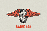 Motorcycle Vector Illustrations, an Illustration by Localmad (Thumbnail 7 of 7)
