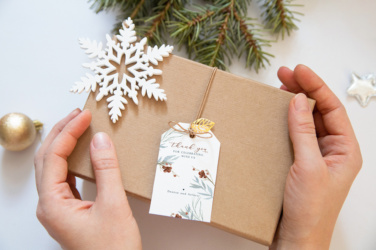 Gift Tag Mockup,Christmas Mockup, a Product Mockup by ILoveMockupDesign (Photo 7 of 10)