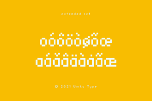 Megapixel Pixel Game Font