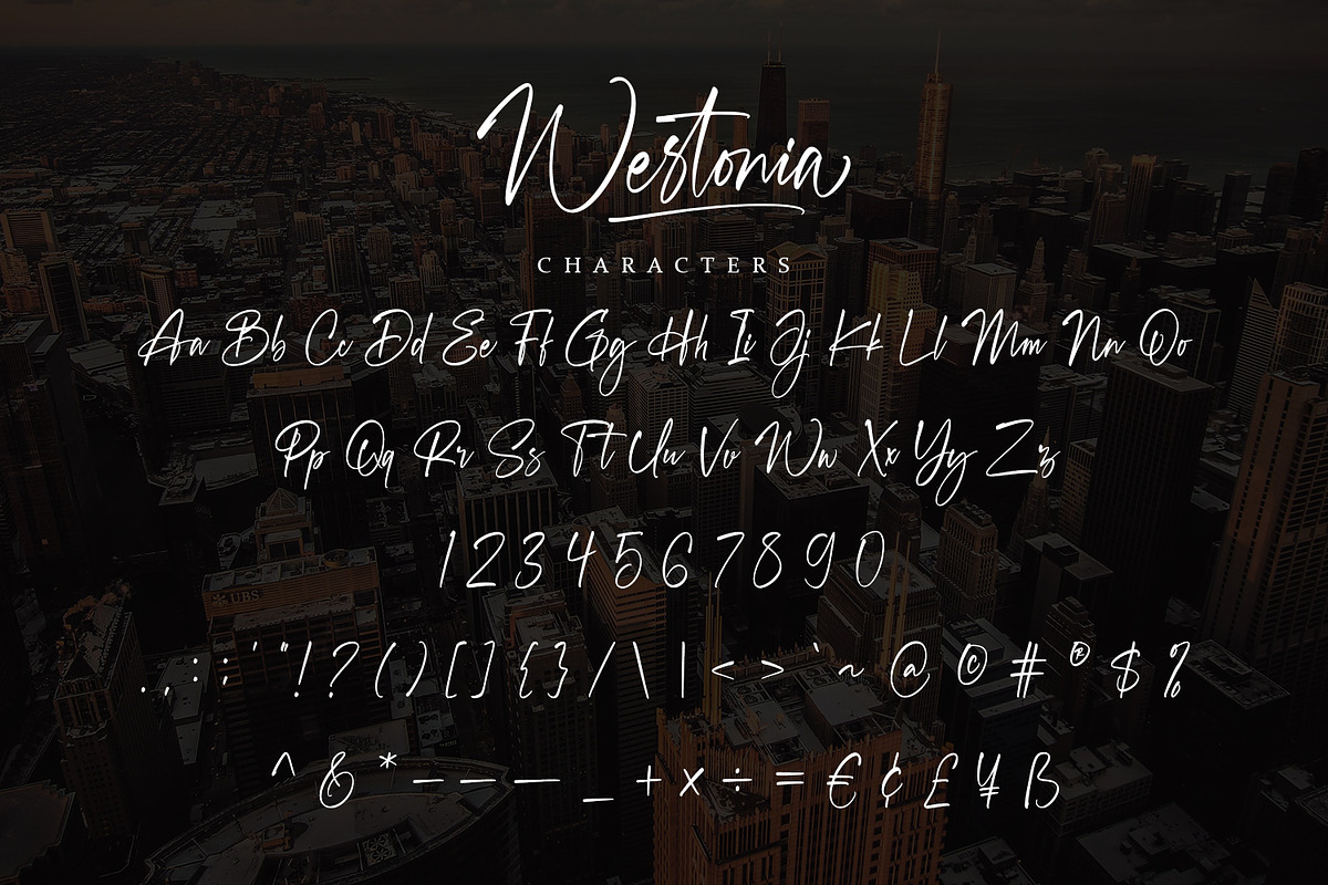 Westonia - Signature Font, a Script Font by Alpaprana (Photo 17 of 19)