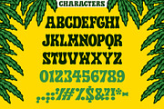 Happy Hemp Font, a Serif Font by MightySHORT (Thumbnail 2 of 3)