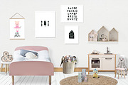 Kids Room Wall/Frame Mock Up 2, a Print Template by Whimsicality (Thumbnail 5 of 7)