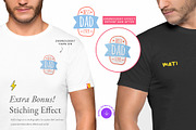 Men T-Shirt 10x Mock-ups, a Shirt Mockup by Mocca Mockups Store (Thumbnail 4 of 5)