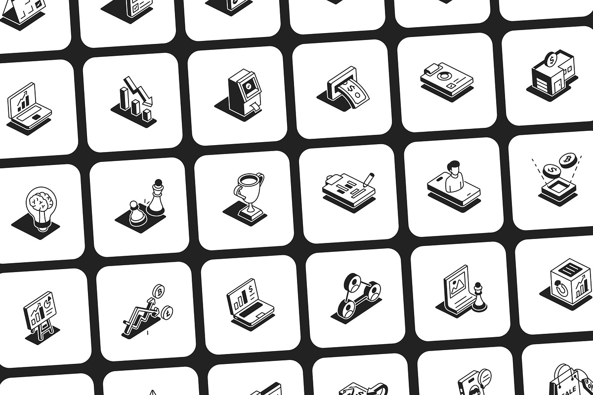 Animated Business Growth Icons, an Outline Icon by Prosymbols (Photo 3 of 5)