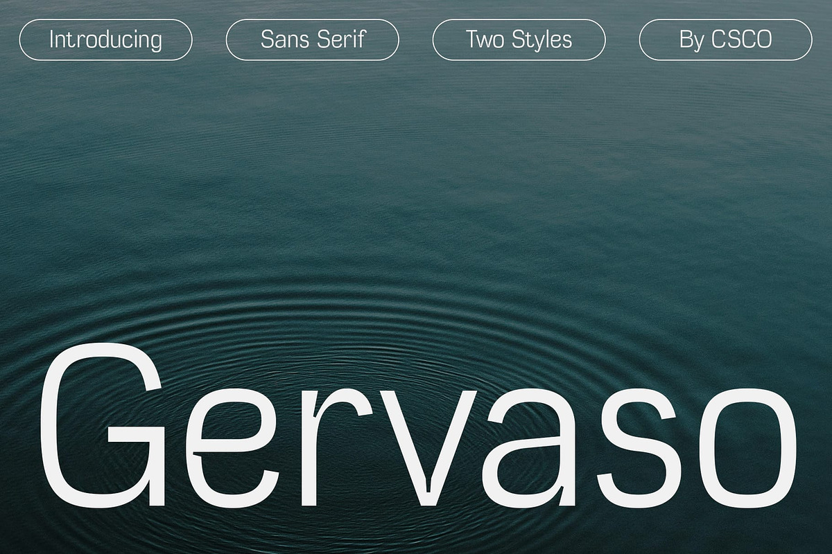 Gervaso – Grotesque Font, a Sans Serif Font by Craft Supply Co. (Photo 1 of 8)