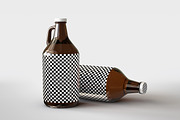 Growler Beer Bottle Mock-Up, a Household Mockup by TSOBG (Thumbnail 13 of 33)