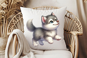 Winter Wolves Clipart, an Illustration by Pixels.Craft (Thumbnail 7 of 7)