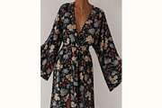 Midnight Hawthorn Vintage Pattern, a Pattern Graphic by MouseGrey (Thumbnail 7 of 8)