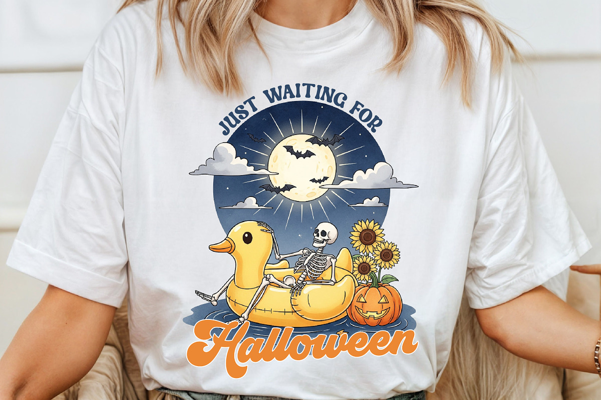 Halloween T Shirt Design Bundle, an Illustration by SinaCreation (Photo 9 of 15)