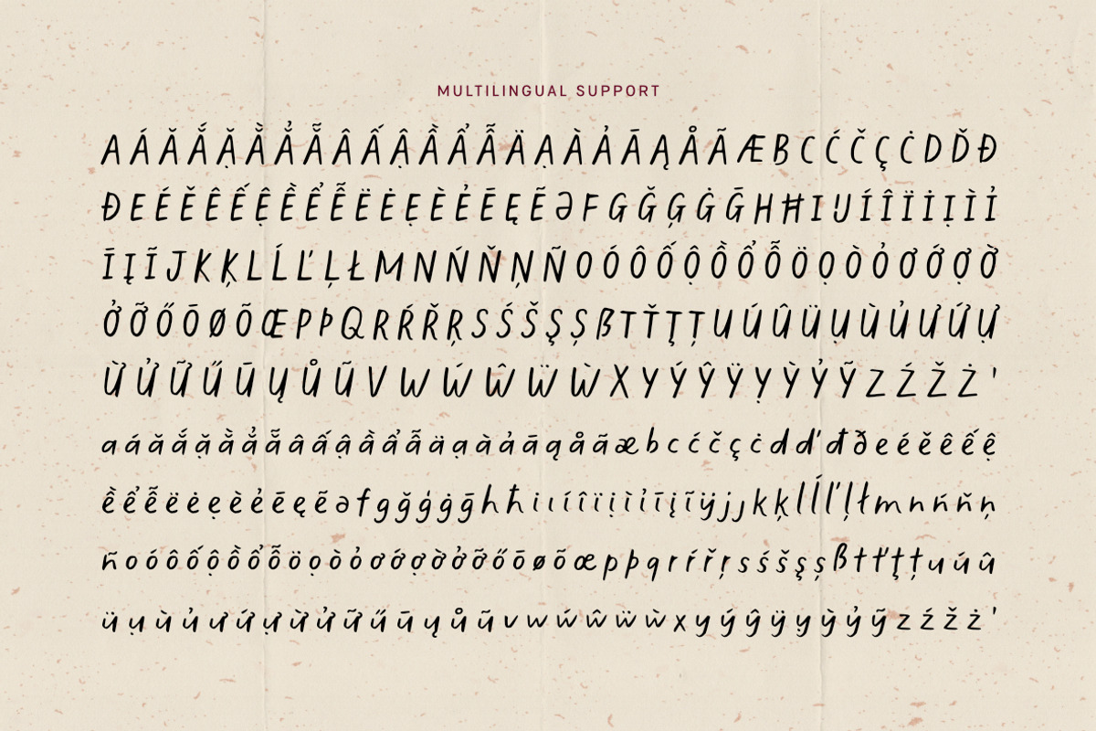 The Minimalist | Handwritten Font, a Handwritten Font by type peace (Photo 17 of 17)
