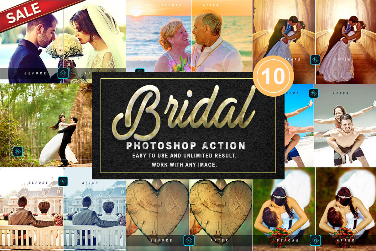 Wedding Photoshop Action, an Action Add-On by DESIGNAVO (Photo 1 of 10)