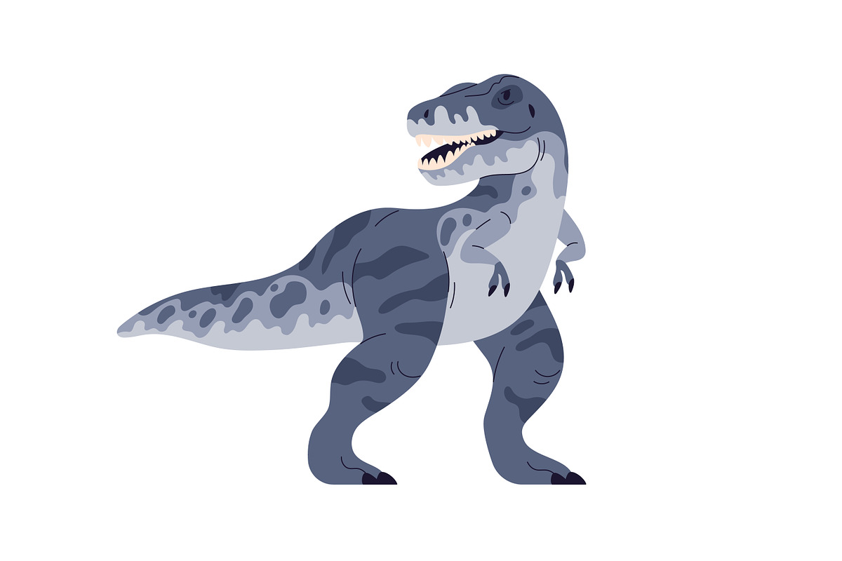 Dinosaurs, prehistoric raptors set, an Animal Illustration by Good Studio (Photo 9 of 17)