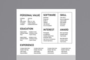 Graphic Designer Resume Template, a Stationery Template by MightyDesign (Thumbnail 4 of 8)