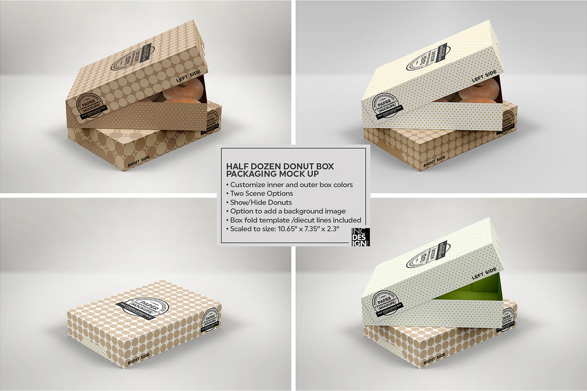 VOL.8 Food Box Packaging Mockups, a Cups & Container Mockup by INCDesign (Photo 20 of 27)
