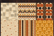 African Seamless Digital Papers, a Pattern Graphic by LA Design (Thumbnail 2 of 10)