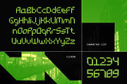 Clexon - Futuristic Geometric Font, a Sans Serif Font by CuratedType Studio (Thumbnail 2 of 11)
