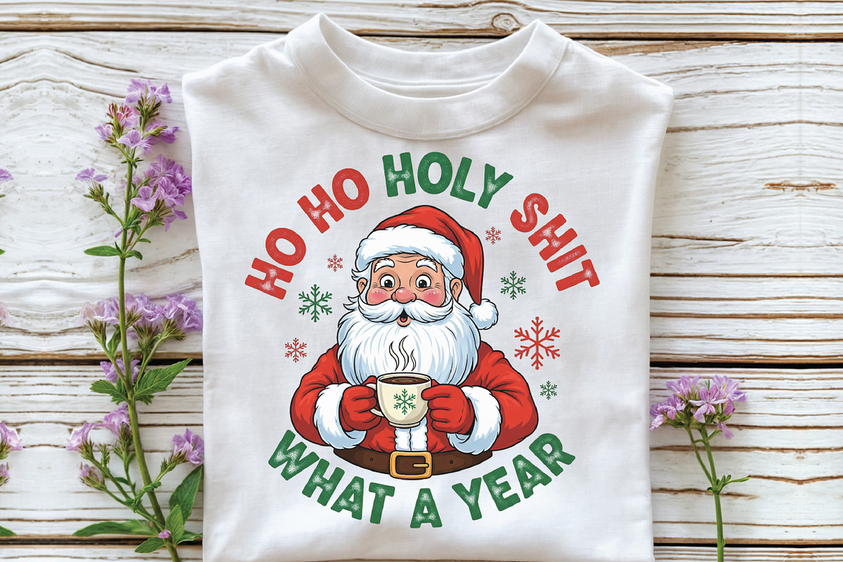 Santa Clipart Santa PNG Christmas, an Illustration by CraftArtStudio (Photo 3 of 4)