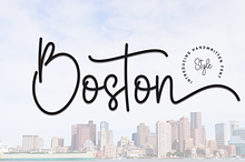 Boston | Script Font