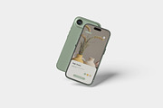 iPhone 17 Air Mockup, an iPhone Mockup by Akaimockup (Thumbnail 2 of 5)