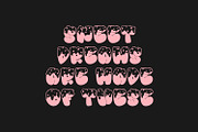 Cookice Cute Food Dripping Delicious, a Handwritten Font by Maulana Creative (Thumbnail 3 of 6)