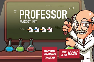 Professor Mascot Kit