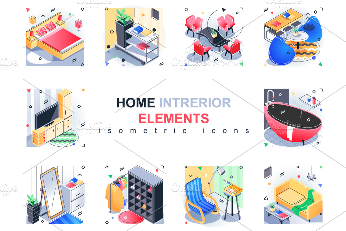 Conceptual Isometric Icons, a Solid Icon by alexdndz (Photo 6 of 11)