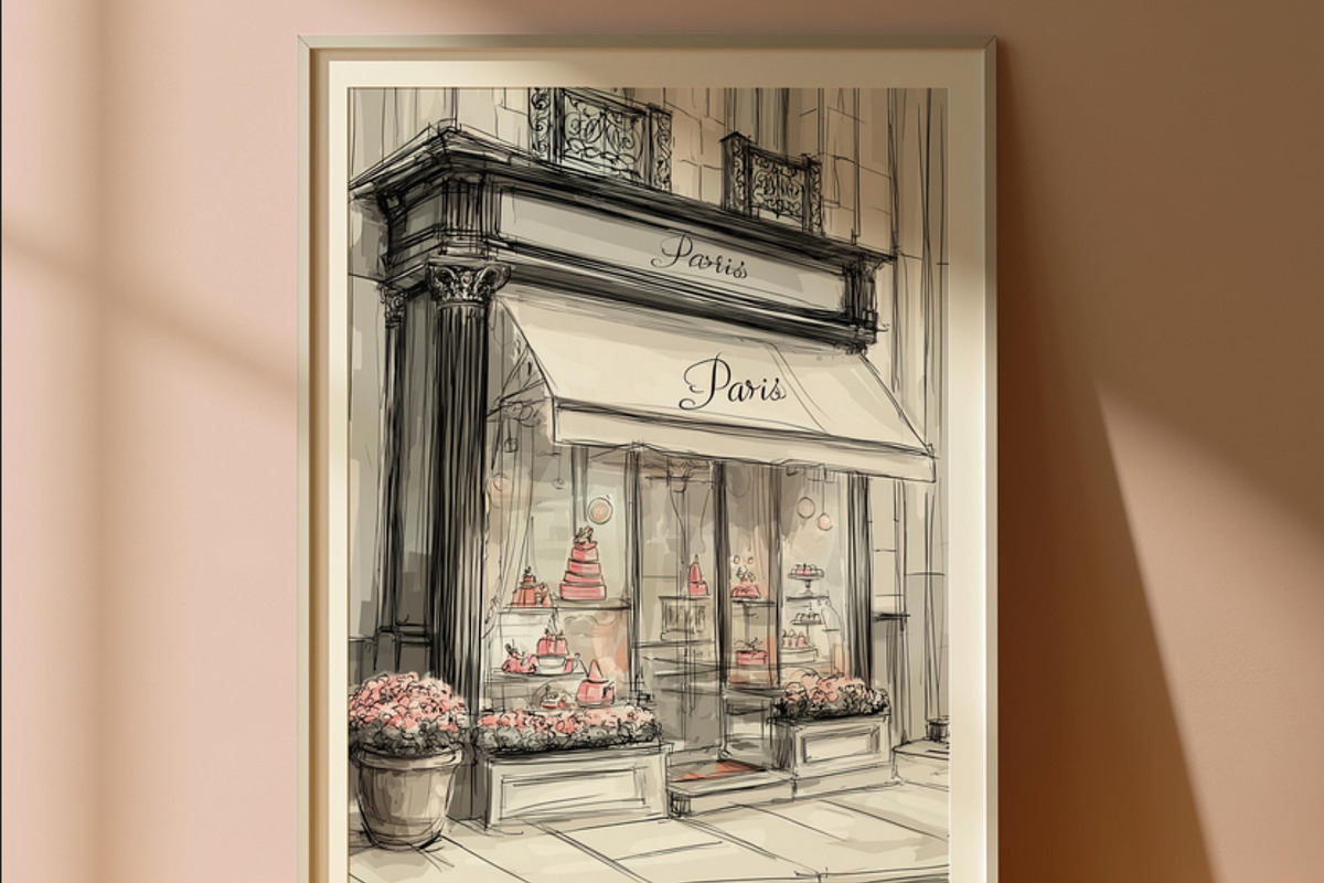 Paris Chic African American Wall Art, a Decorative Illustration by PrintablesByFranklyn (Photo 3 of 11)