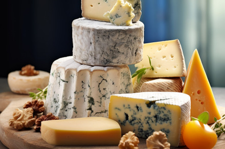 Assortment of cheese with fruits and nuts, a Food & Drink Photo by Natalia Klenova's Shop