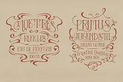Molucas, a Serif Font by Burntilldead (Thumbnail 4 of 10)