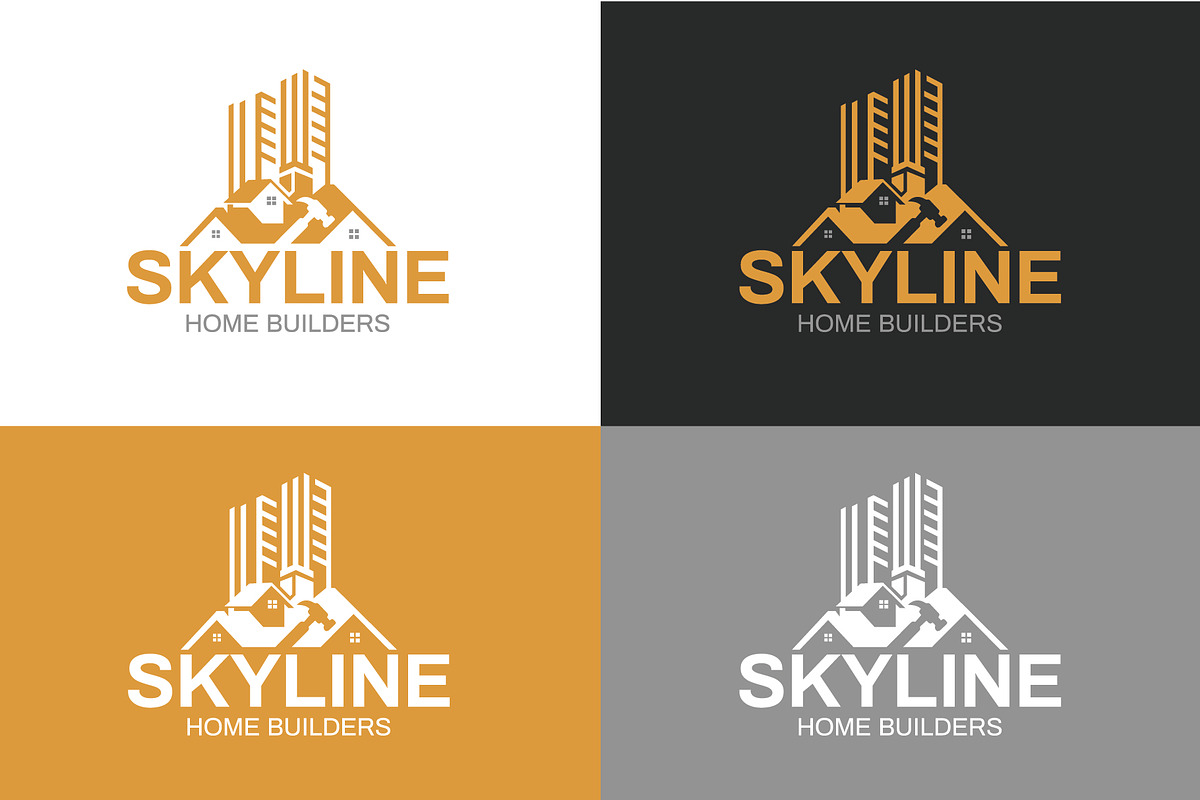 Skyline Logo Template, a Branding & Logo Template by bosathemes
