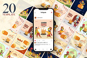 Happy Lohri Instagram Templates, a Templates & Theme by Creative Hatti (Thumbnail 5 of 5)