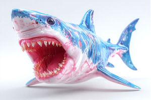 A great white shark is depicted with, an Animal Photo by ZinetroN