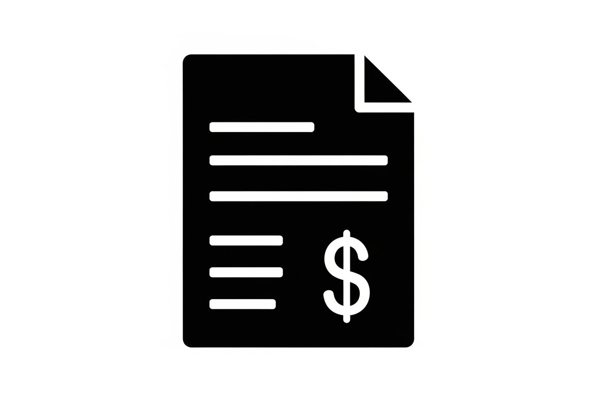 Modern Tax Document Icon Set, a Graphic by musafir_fashion (Photo 7 of 13)
