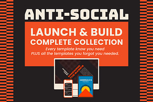Anti-Social Canva Collection