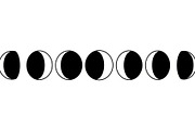 Decorative Lunar Phase Design, a Graphic by BIPLOB EXPERT (Thumbnail 2 of 13)
