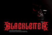 Gothic Bamliero - Blackletter Font, a Blackletter Font by Iqsiart Studio (Thumbnail 2 of 10)
