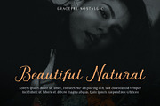 Graceful Nostagia Script Font, a Script Font by Siwox Studios (Thumbnail 4 of 10)