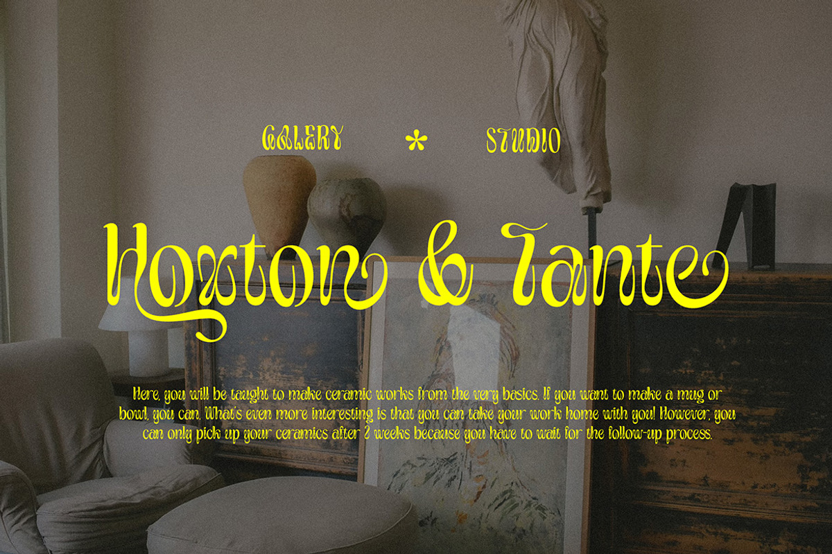 Amribail Groovy Retro Font, a Sans Serif Font by Cruzine (Photo 2 of 9)