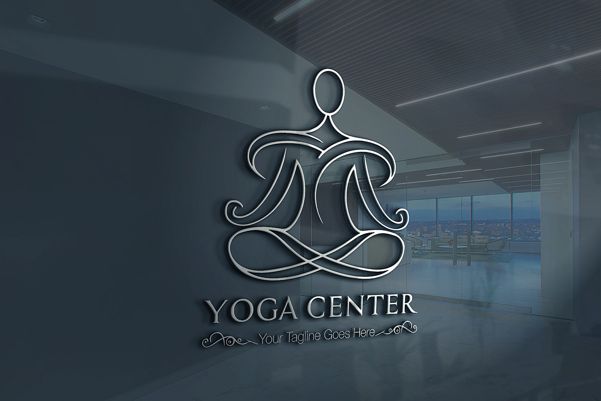 Zen-Inspired Yoga Logo Design, a Branding & Logo Template by YUDesignStore (Photo 4 of 7)