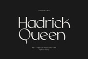Hadrick Queen - Aesthetic Font, a Sans Serif Font by Fype Co. (Thumbnail 1 of 5)