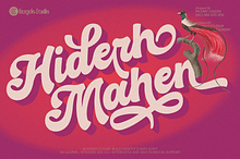 Hiderh Mahen — Bold Groovy Script