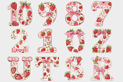 Strawberry Alphabet Clipart, a Seasonal Illustration by Design Market (Thumbnail 2 of 5)