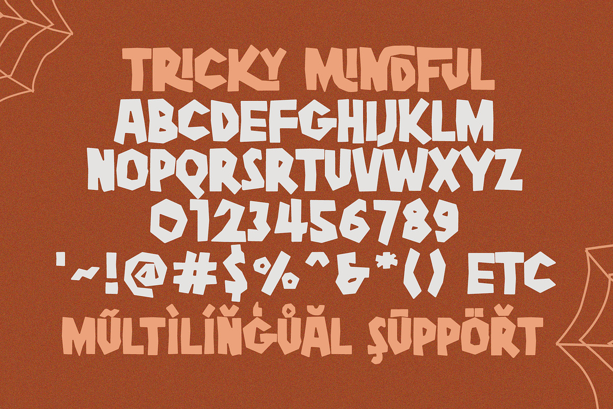 Tricky Mindful All Caps Ugly Font, a Sans Serif Font by Airotype (Photo 10 of 12)